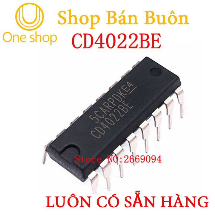 IC Chức Năng CD4022BE DIP16
