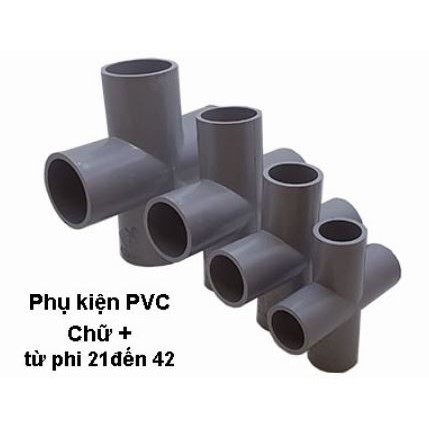 CHỮ THẬP PHI 27 PVC (MÀU XÁM)