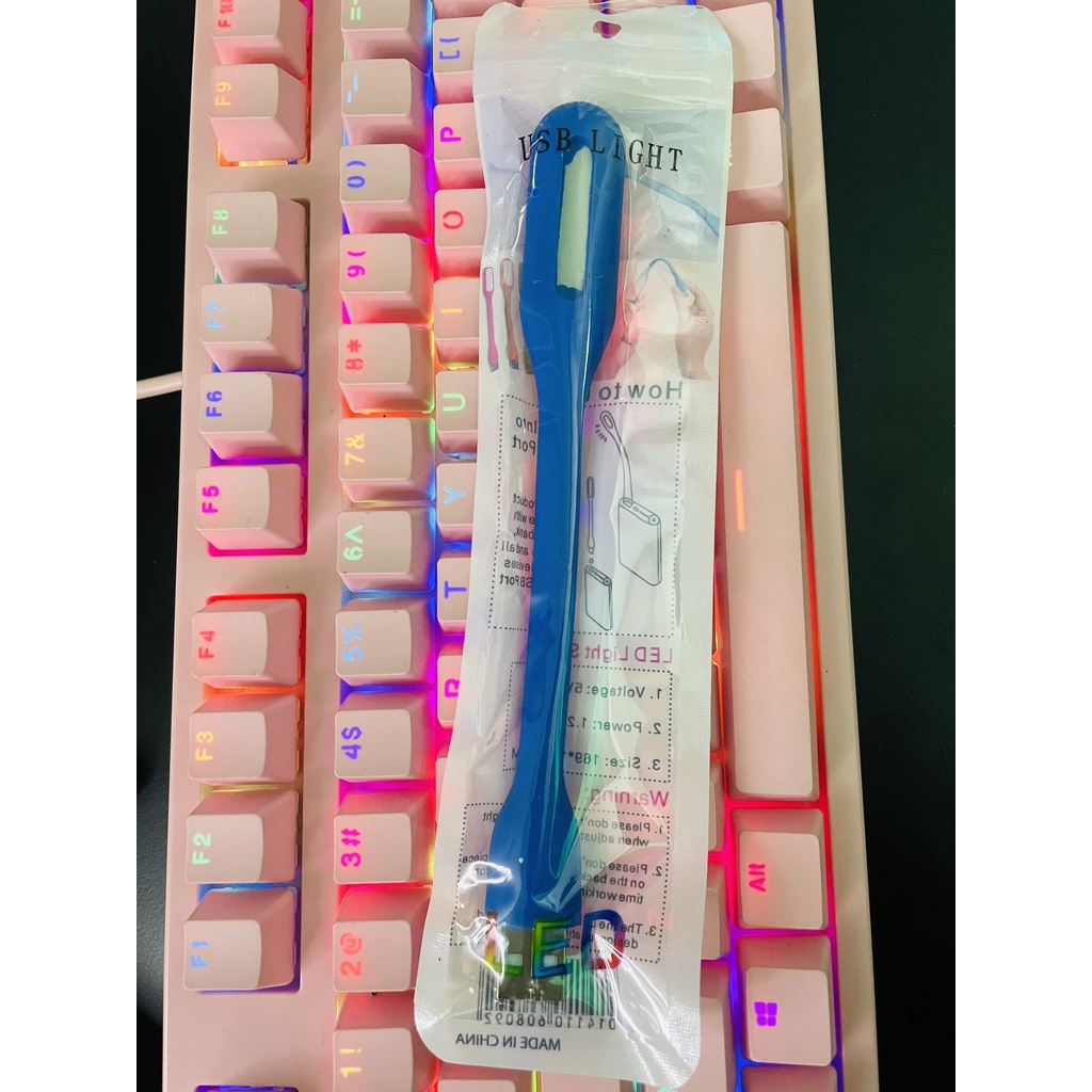 GIÁ SỈ  Đèn LED DẺO Mini Cổng USB siêu sáng gắn Máy Tính Điện Thoại- Đèn USB Nhiều Màu