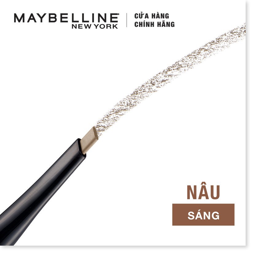 [Mã giảm giá sỉ mỹ phẩm chính hãng] Chì Kẻ Mày 2 Đầu Maybelline Define & Blend Brow Pencil 0.16g