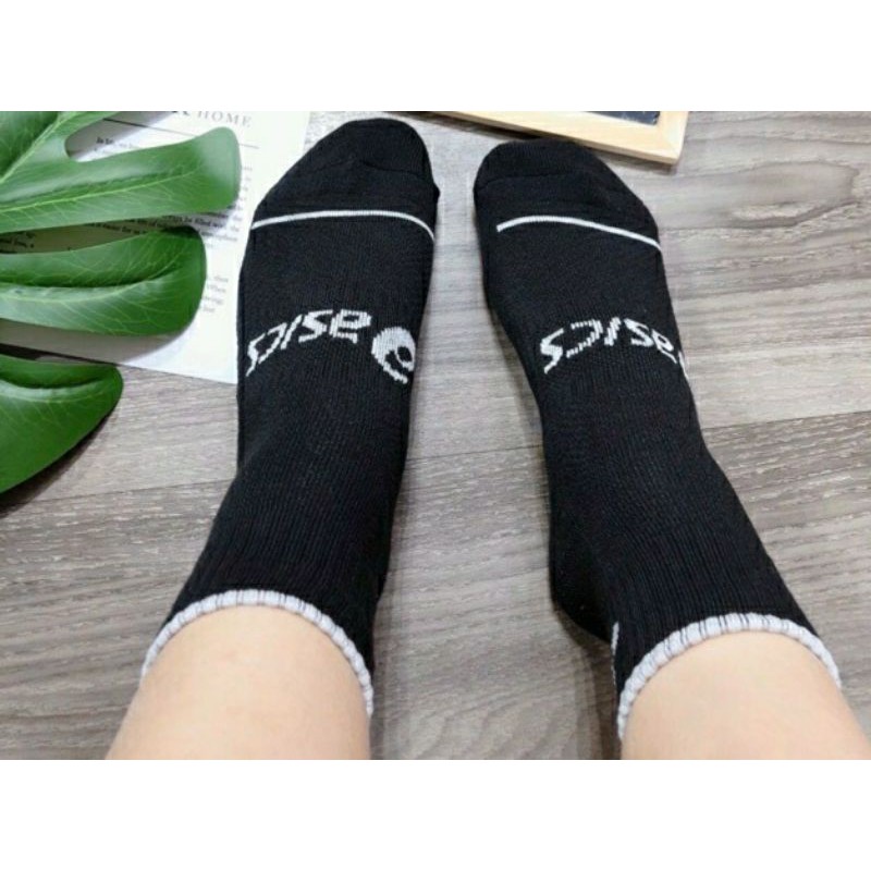 🌟💧[CAO CẤP]💧🌟TẤT ASICS CỔ TRUNG_DỆT KIM