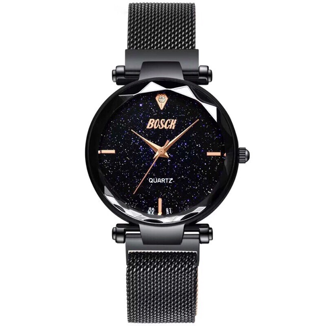 Đồng hồ nữ Bosck chính hãng dây nam châm mặt sao đêm sang trọng | BigBuy360 - bigbuy360.vn
