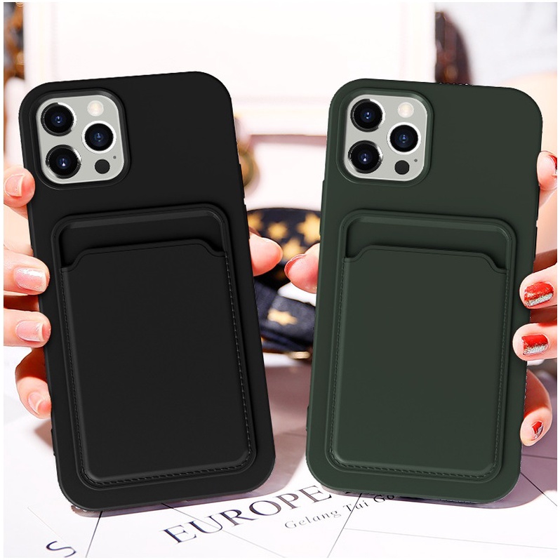 Ốp lưng cho iPhone 6/6s, 6/6s Plus, 7/8/SE 2020, 7/8 Plus có ngăn đựng thẻ