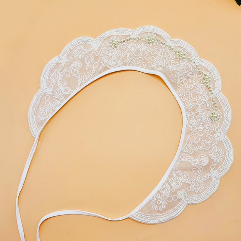 Cổ Áo Giả Thêu Hoa Trang Trí Kiểu Hán Phục Dễ Thương