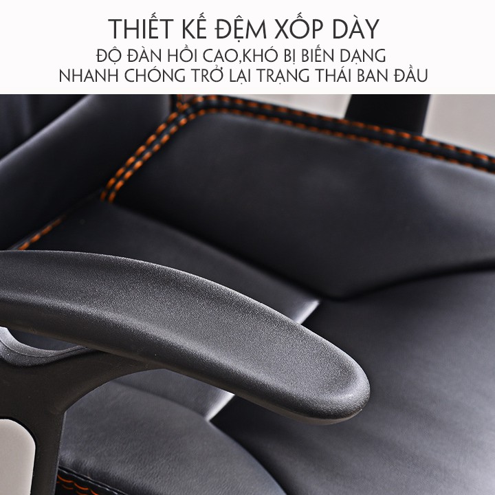 Ghế giám đốc, ghế xoay văn phòng da Pu cao cấp, chống thấm nước M016 | BigBuy360 - bigbuy360.vn