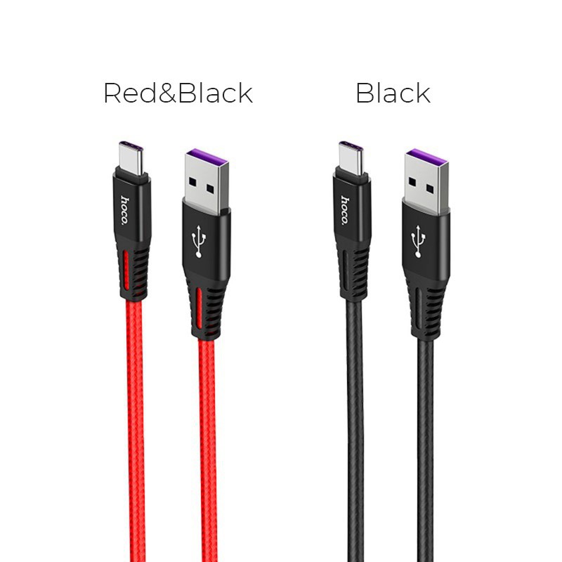 CÁP SẠC HOCO X22 TYPE-C 5A SẠC NHANH Dành cho điện thoại Huawei Samsung Oppo Realme giá rẻ bền đẹp chất lượng cao
