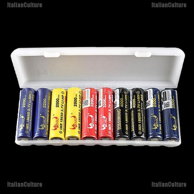 Hàng hót bộ hộp đựng 10 Cell pin 18650 tiện dụng