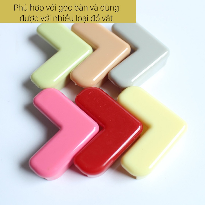 Miếng bọc góc bàn bằng silicon an toàn cho bé