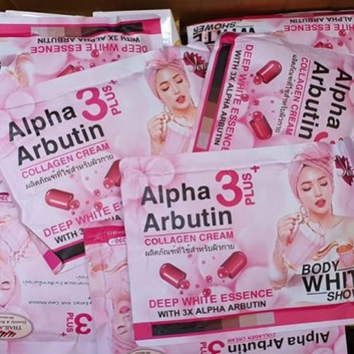 Ủ Trắng Body Alpha Arbutin Cream 3Plus+[ THÁI LAN] mẫu mới nhất CHUẨN AUTH