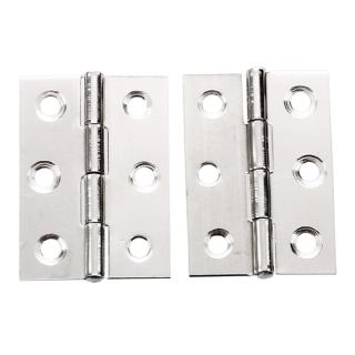 Bộ 2 Bản Lề Cửa Bằng Thép Không Gỉ 2 Inch 4.4x3.1cm