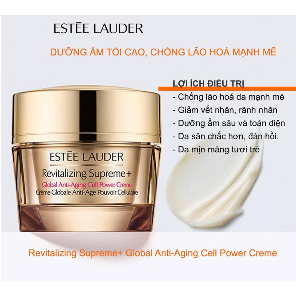 Kem dưỡng da chống lão hóa Estee Lauder Revitalizing Supreme Global Anti-aging Cell Power Creme 15ml