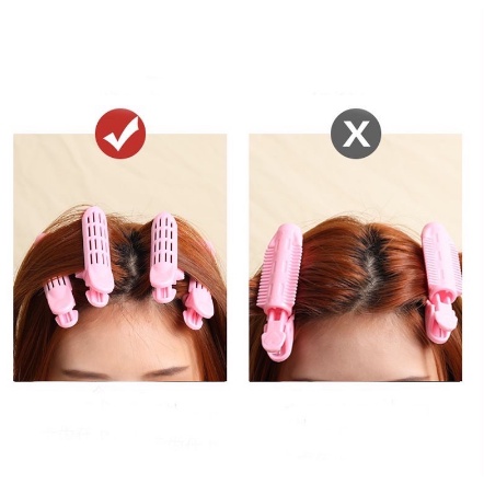 Haimeikang Bộ kẹp tóc Hàn Quốc 2 gói cho mái tóc bồng bềnh tự nhiên của bạn