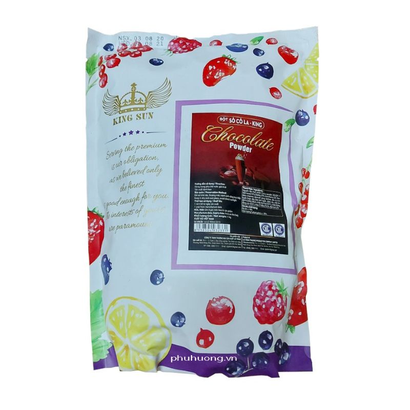 Bột sữa khoai môn / socola King sun và Mole 1kg