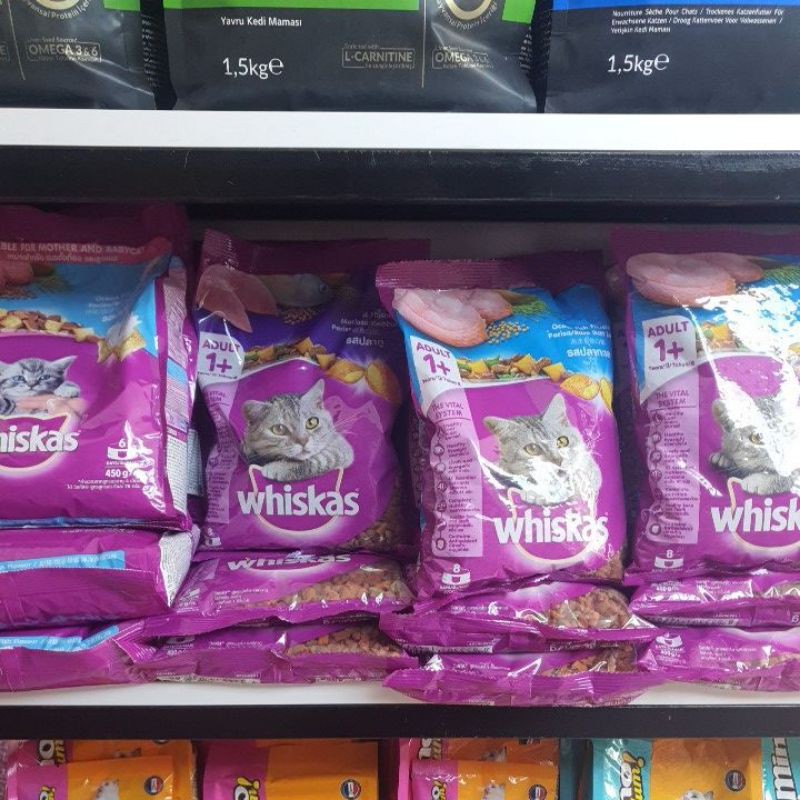 Hạt Whiskas mèo con 450g