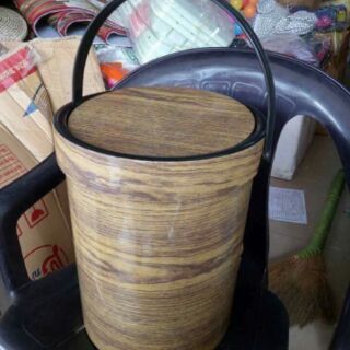 Sọt rác vân gỗ