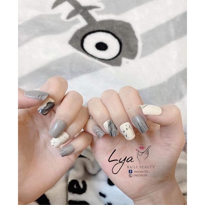 Nail box thiết kế theo yêu cầu (inbox để cung cấp size móng nha khách)