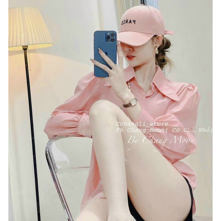 SƠ MI VOAN LỤA TAY PHỒNG CÔNG SỞ