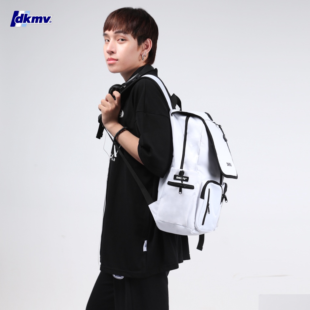 Balo đi học nam nữ thời trang vải canvas Don't Kill My Vibe Lid Backpack | K-P24