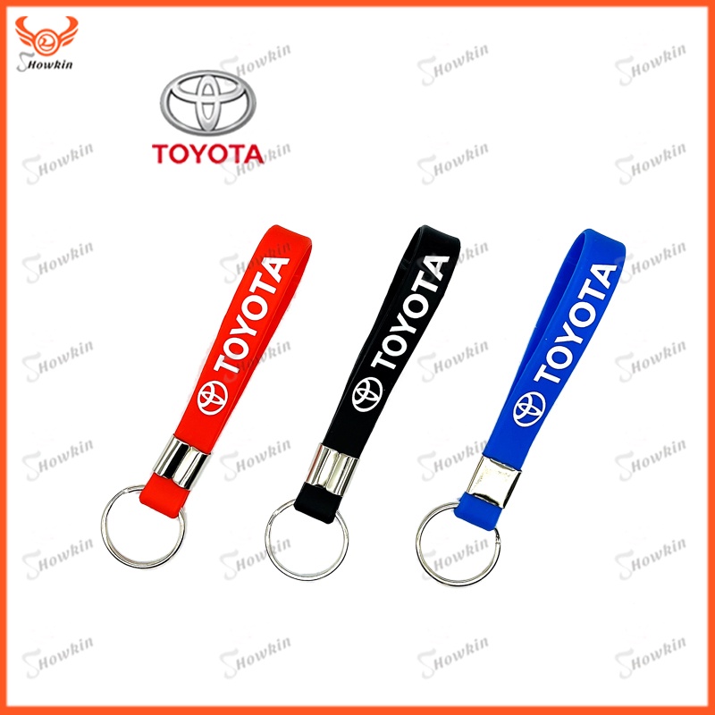 Móc Khóa Hình logo Xe Hơi Bằng Silicone Chống Nước