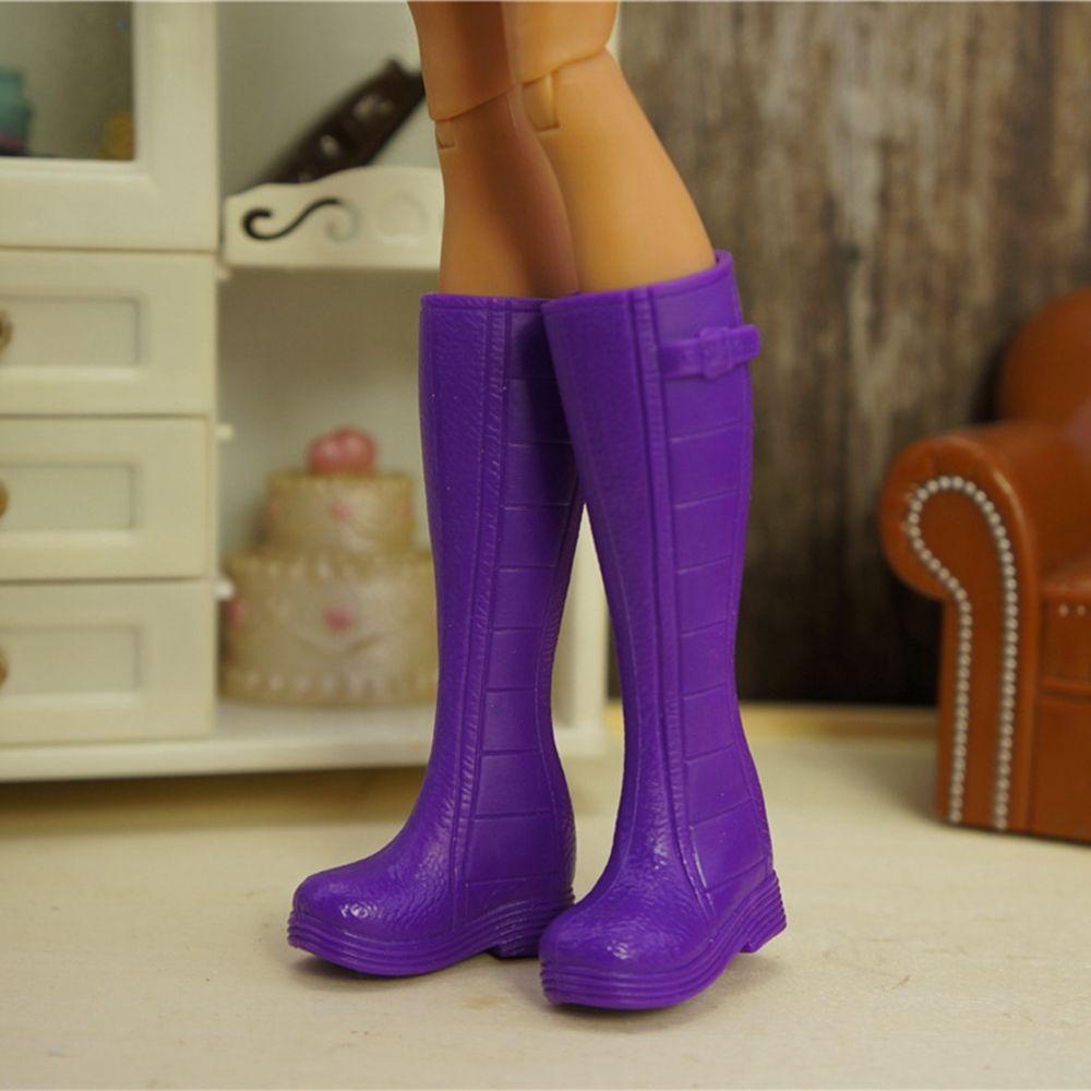 BEBETTERM 1 Đôi Giày Bốt Búp Bê Dài 3.4cm Nhiều Màu Sắc Dễ Thương Cho Nữ