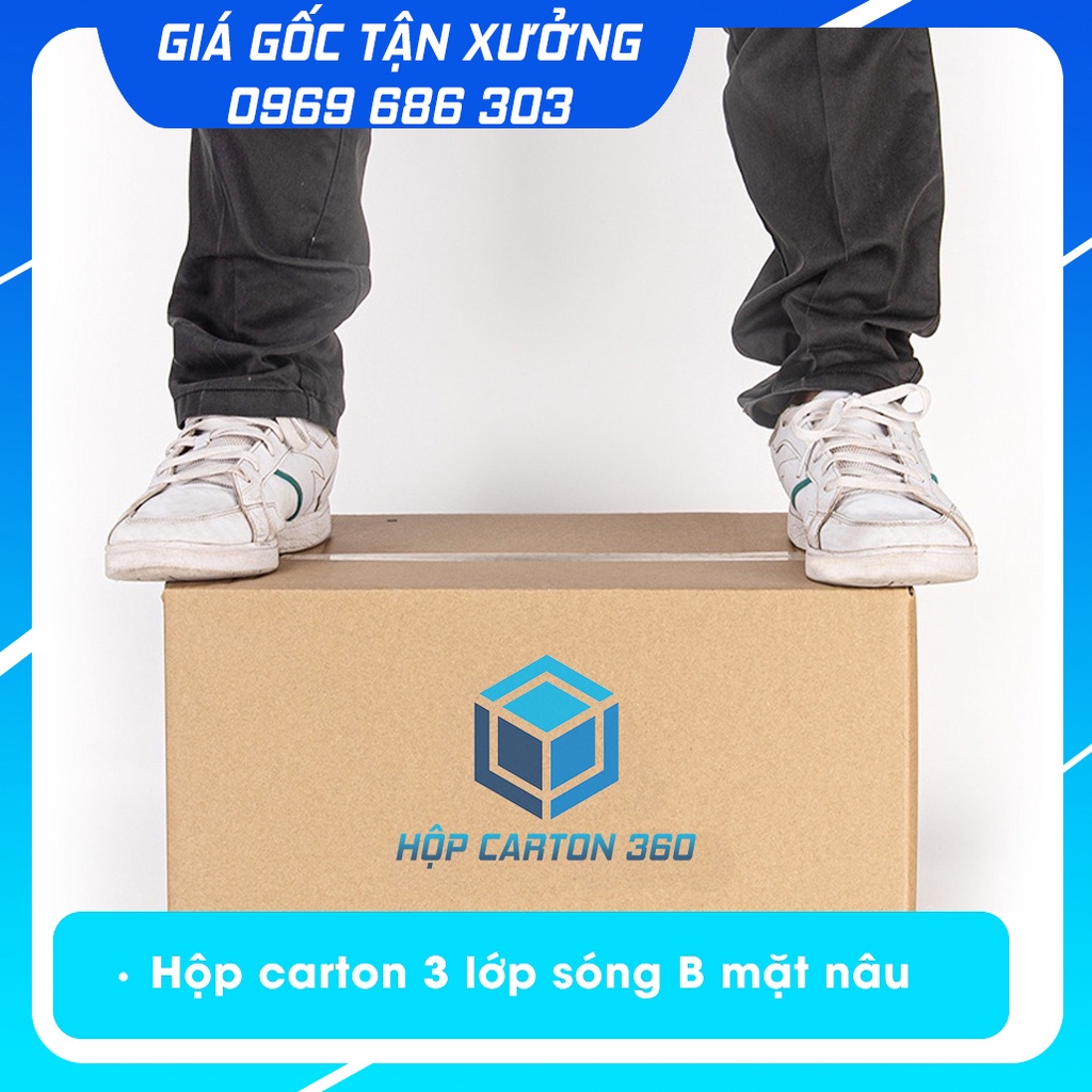 10x10x8 Hộp carton đóng hàng