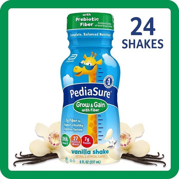 SỮA DINH DƯỠNG CHO BÉ PEDIASURE GROW & GAIN WITH FIBER 237ML CỦA MỸ