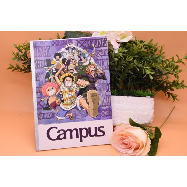 Vở kẻ ngang có chấm Campus One Piece B5 80 trang NB-BOPE80 (TAn)