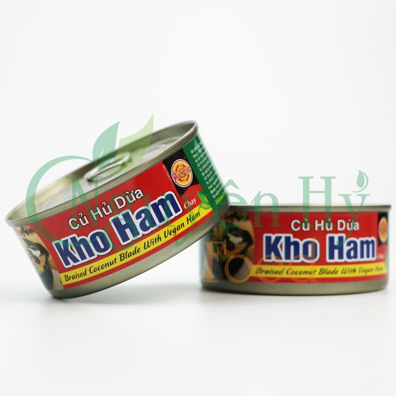 Củ Hủ Dừa Kho Ham Chay Âu Lạc _ 130g (Đồ hộp chay Âu Lạc _ Thực phẩm chay)