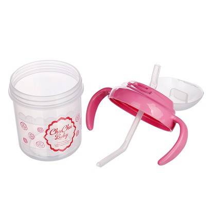 Bình nước ống hút ChuChu Baby bé gái - 200ml