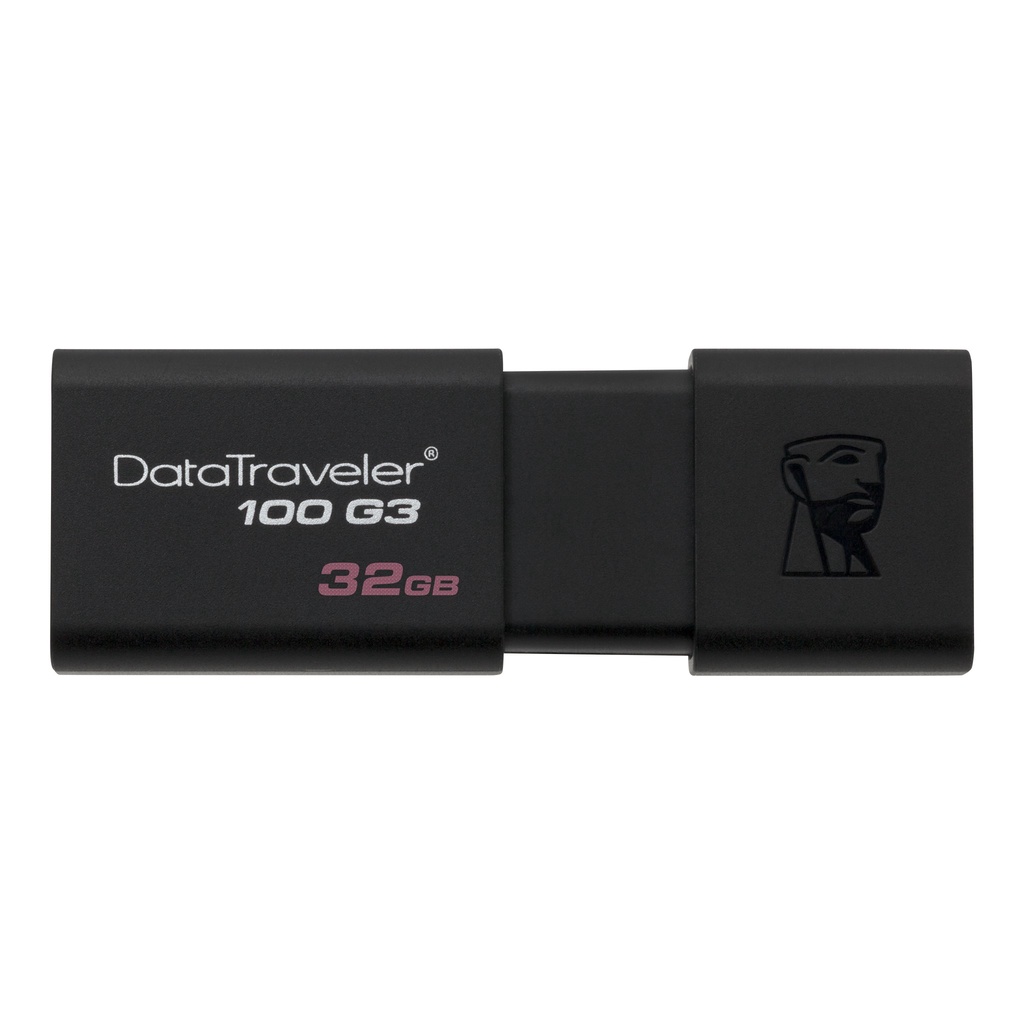 USB Kingston DT100G3 32Gb nắp trượt tốc độ tới 100MB/s | BigBuy360 - bigbuy360.vn