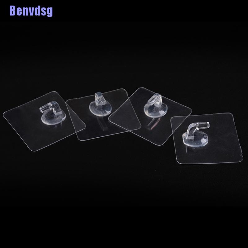 Bộ 4 Miếng Dán Tường Trong Suốt Trang Trí Nhà Cửa
