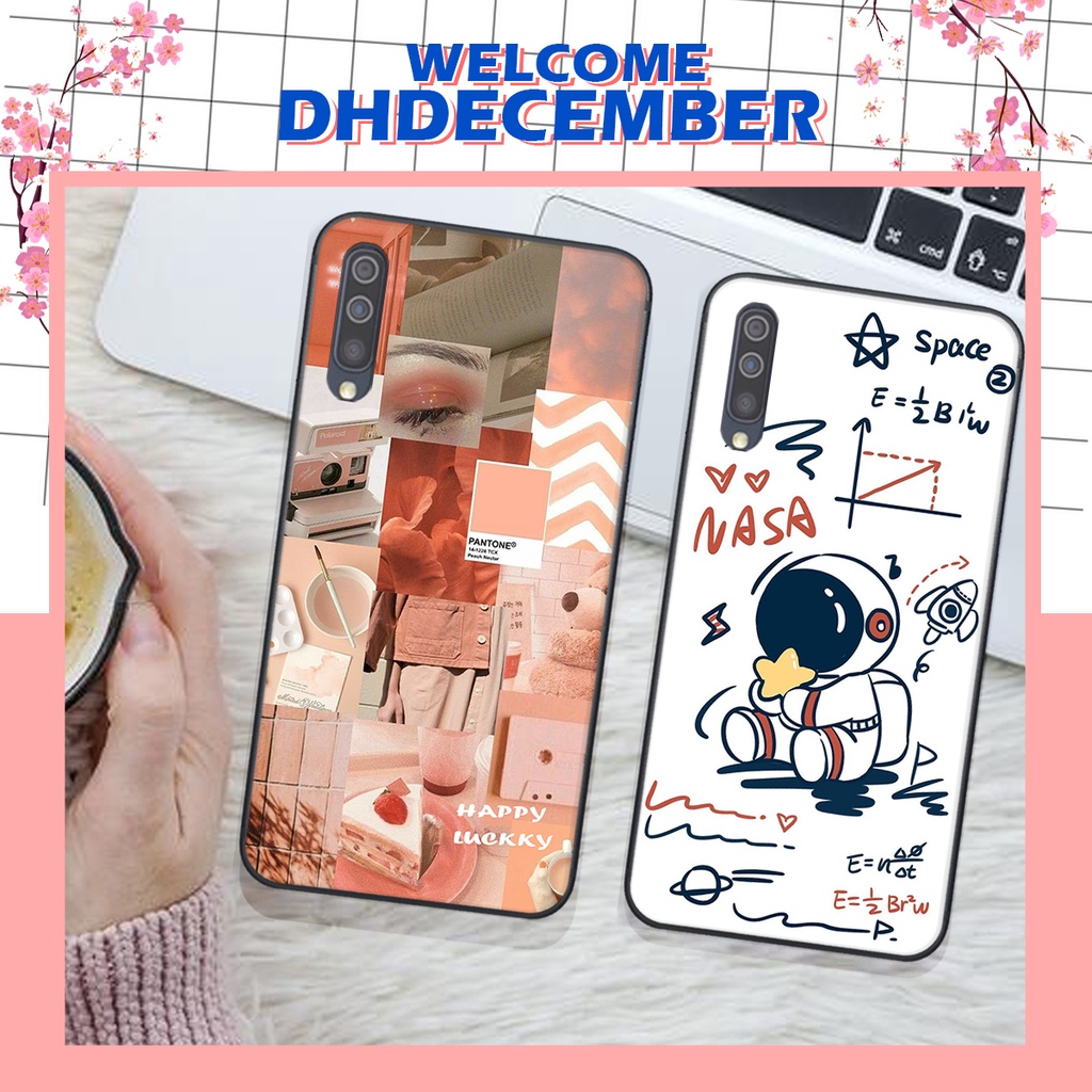 Ốp lưng Samsung  A30S / A50/ A50S / A70 in hình nice ,good luck happy ốp xinh viền dẻo đẹp chất