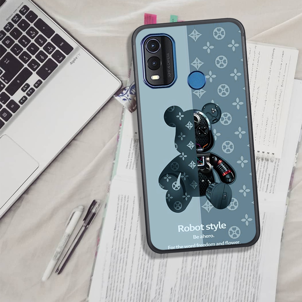 Ốp Lưng Nokia G11 - Pixel 6 - Pixel 6A - C21 Plus - G21, In Hình Gấu Bear - Brick.