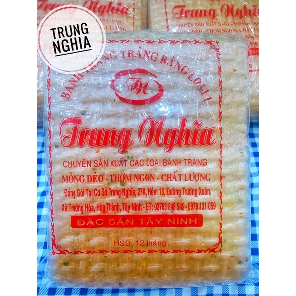 [500g] Bánh Tráng Ớt. Trung Nghĩa.