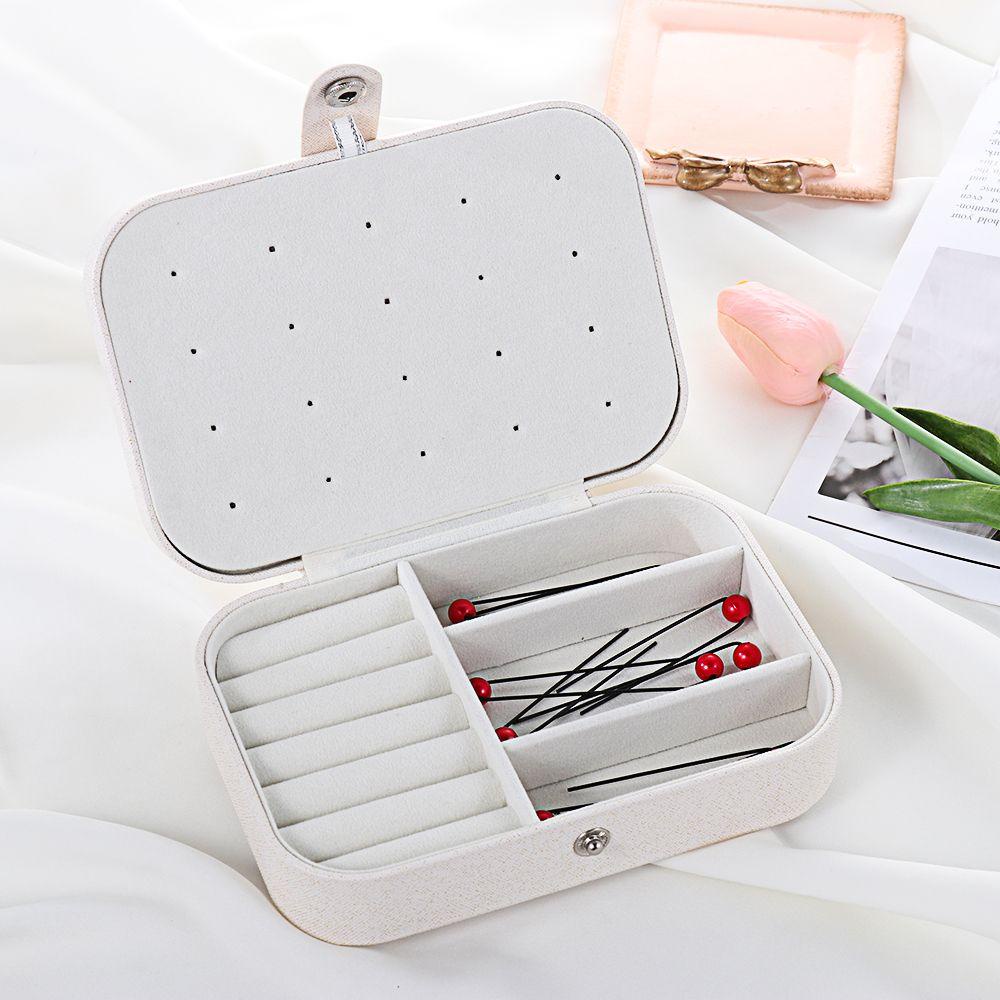 Hộp Đựng Trang Sức Bằng Da PU Tiện Dụng Khi Đi Du Lịch