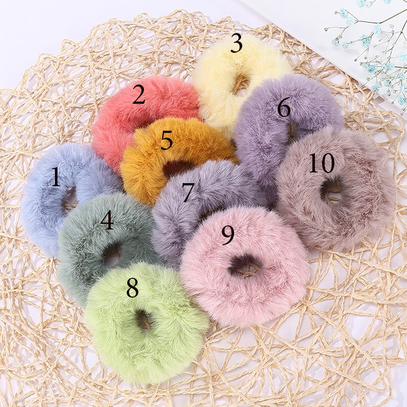 SẴN 10 MÀU - DÂY CỘT TÓC BÔNG