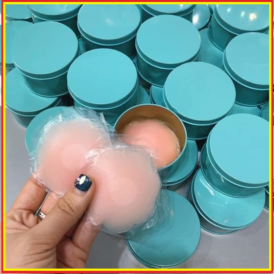 Combo5doi Dán nhũ hoa Freeship Miếng dán ngực bằng silicon sử dụng nhiều lần