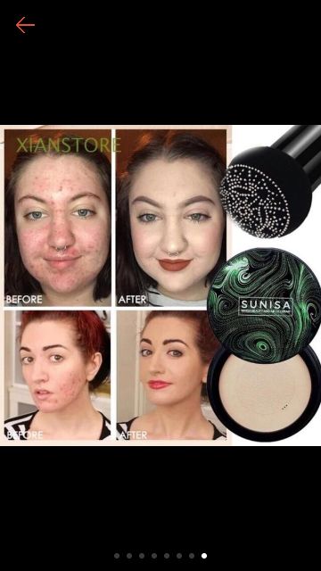 Phấn SUNISA Hàng cực chuẩn 100%  chất kem có lỗ bao đẹp | BigBuy360 - bigbuy360.vn
