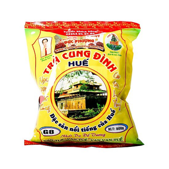 Trà cung Đình huế chính hãng - G8 Đức Phượng 500gr