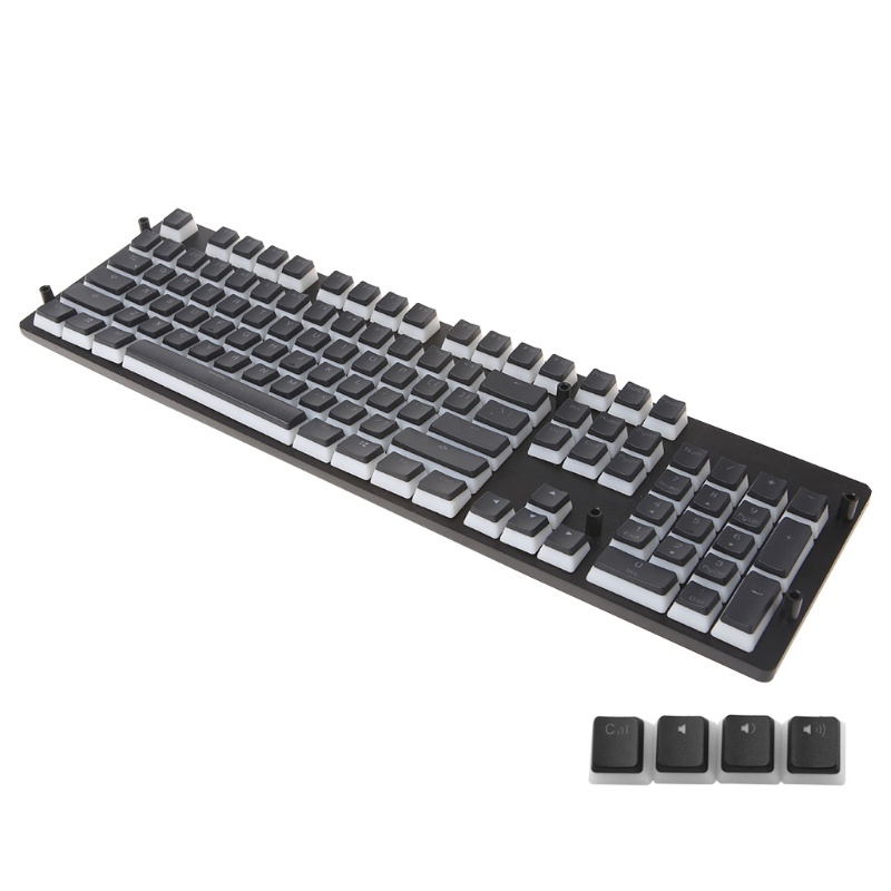 Nama RGB ANSI Layou ISO PBT Bảng Lưu Trữ Hai Lớp Da Có Đèn Nền