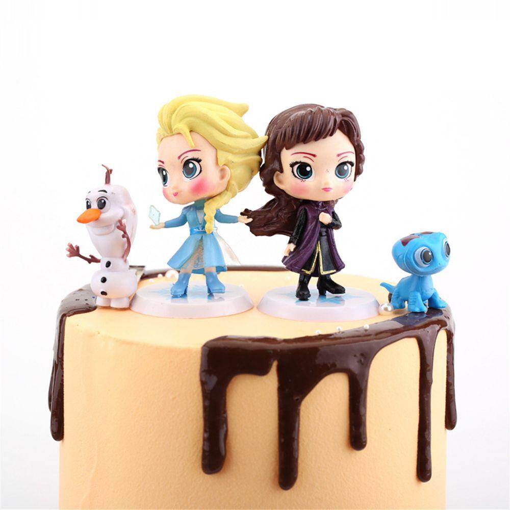 Mô Hình Nhân Vật Phim Hoạt Hình Frozen 2-8cm Bằng PVC