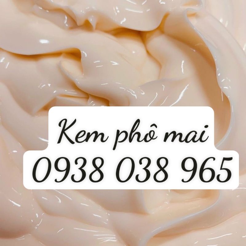 Lẻ Kem phô mai siêu dưỡng 1kg