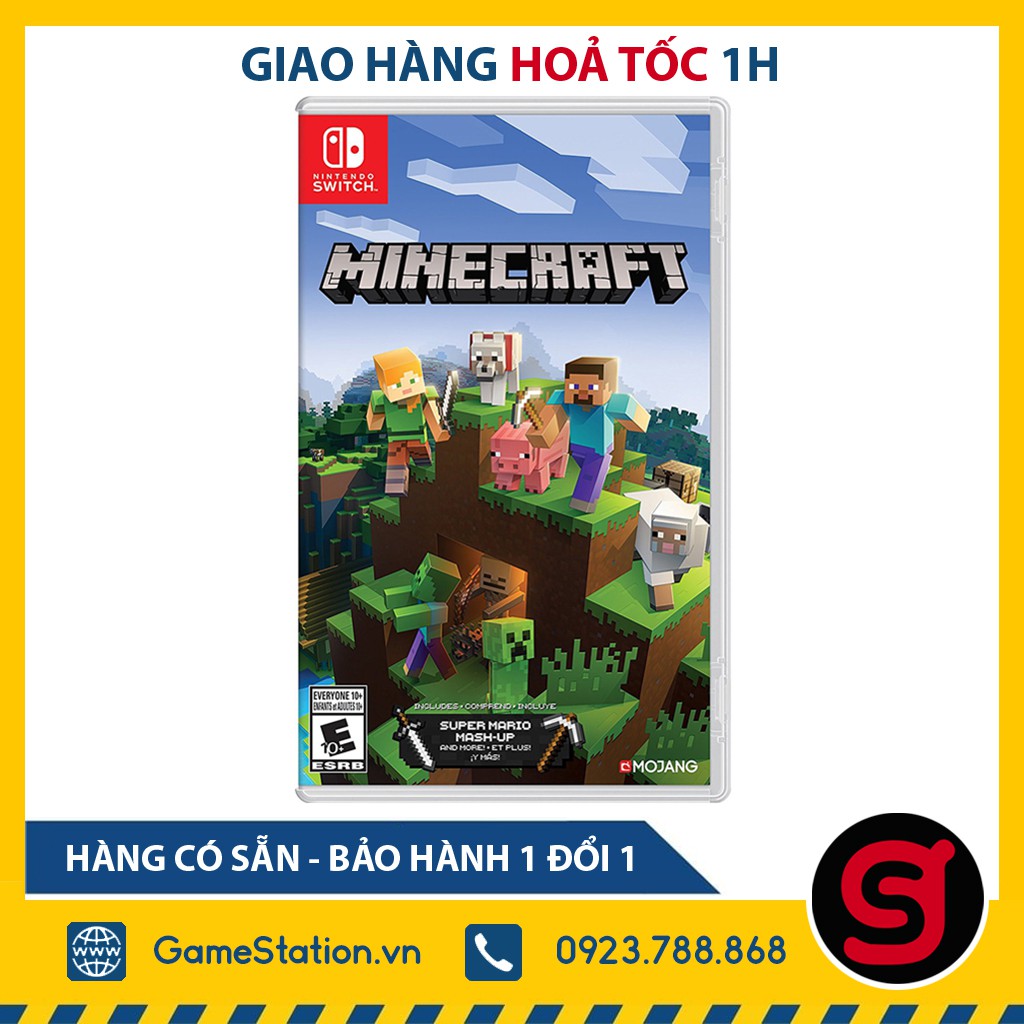 Game Minecraft - Cho Máy Nintendo Switch