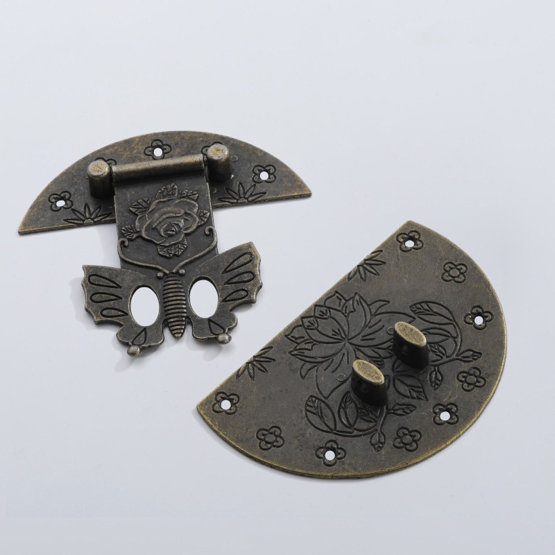 Chốt Khóa Hộp Ổ Khóa Hình Nụ Hôn Trang Trí Cổ Điển Chống Ăn Mòn