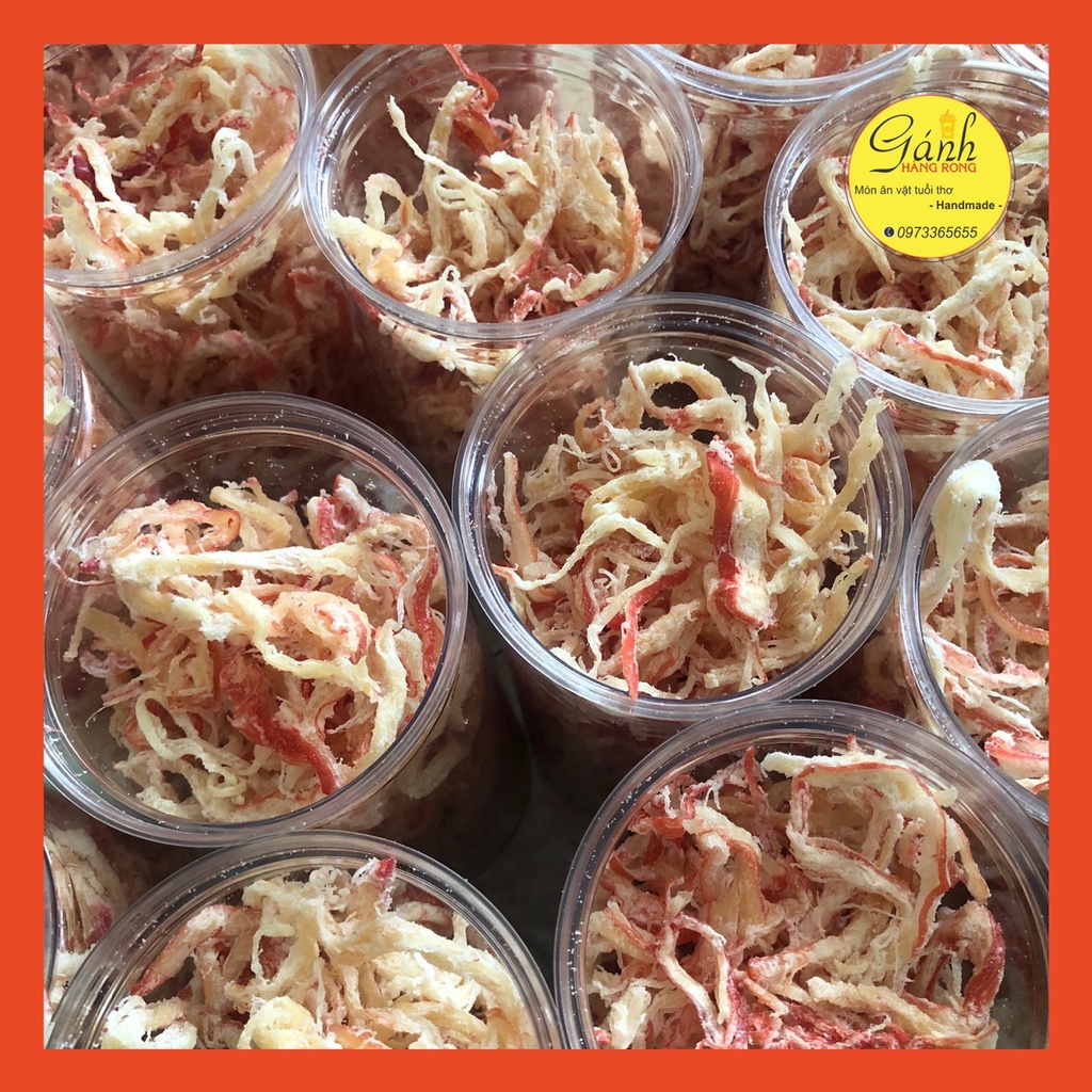 Mực Xé Hấp Nước Dừa Loại Ngon 300gram