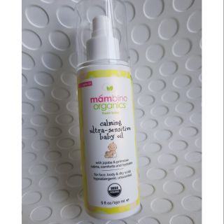 Dầu dưỡng ẩm và làm dịu da cho bé hãng Mambino Organics