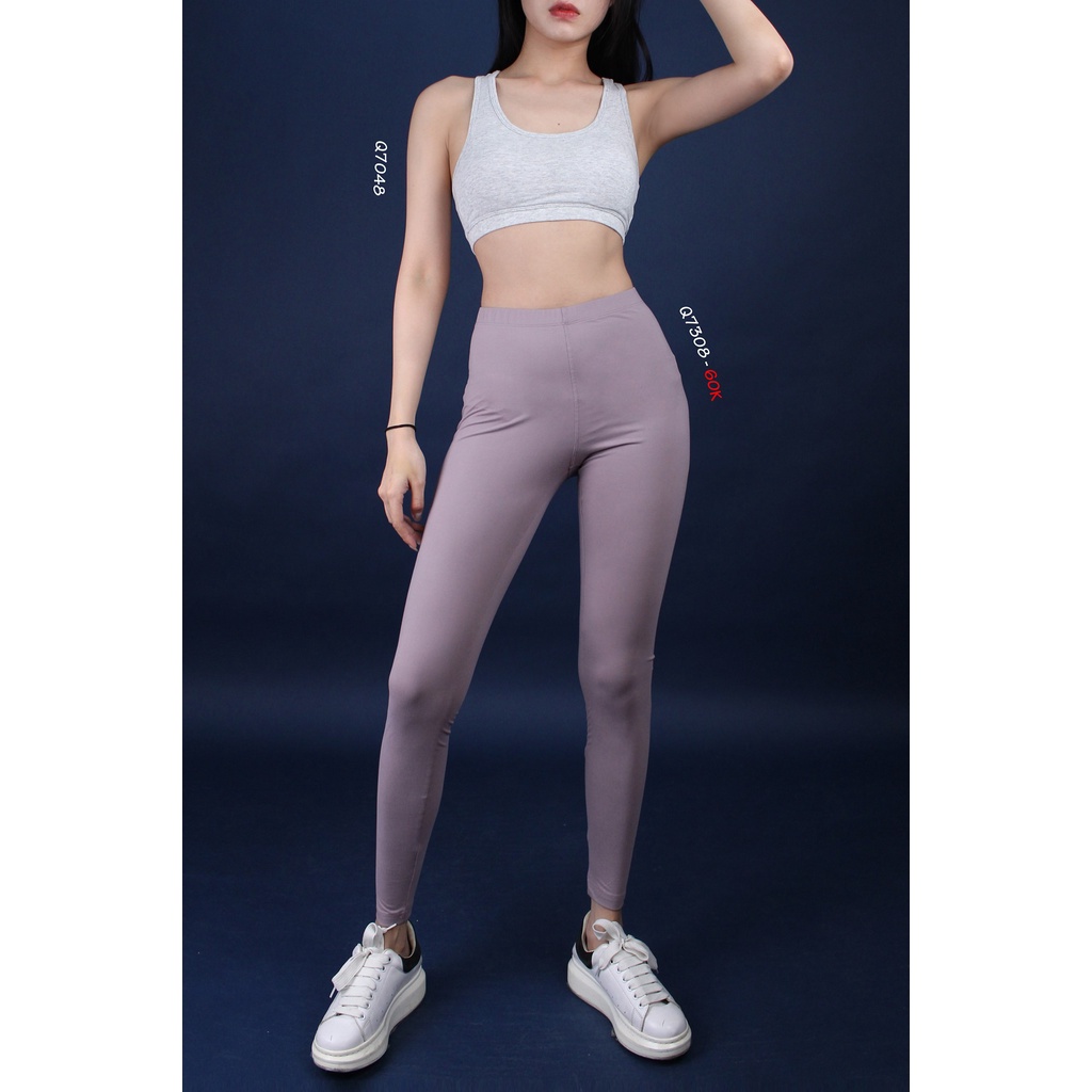 Q7308 - Quần legging xuất trơn