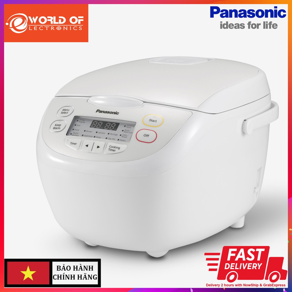 Nồi cơm điện tử Panasonic SR-CL188WRA 1.8 lít