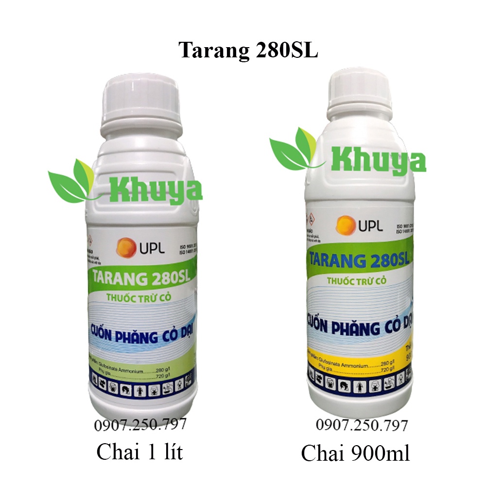 Thuốc trừ cỏ Tarang 280SL Cuốn phăng cỏ dại