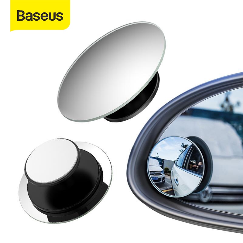 Baseus 02 gương chiếu hậu mặt kính cầu lồi giúp quan sát điểm mù cho xe hơi - HSHOP